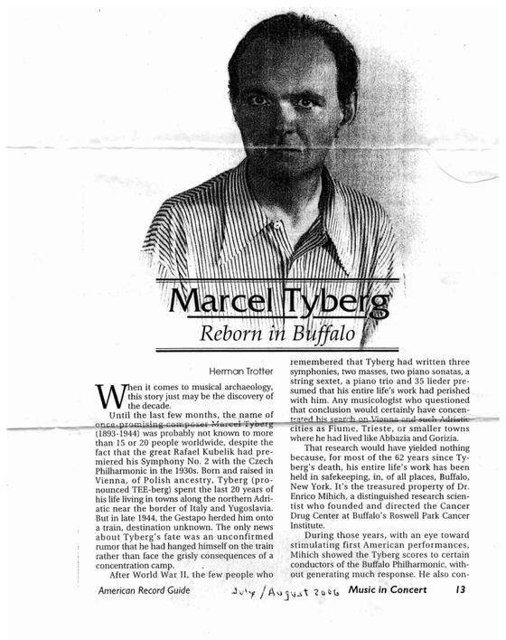 Scanned page from American Record Guide